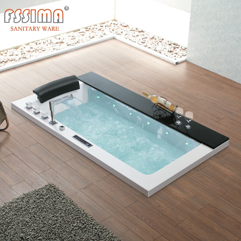 5 Foot Waterfall Whirlpool Bathtub Hot Tub 1700x1300x680MM