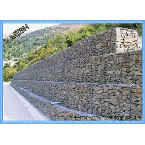 2x1x1m ASTM A975 Heavy Galvanized Gabion Box and Gabion Mattress
