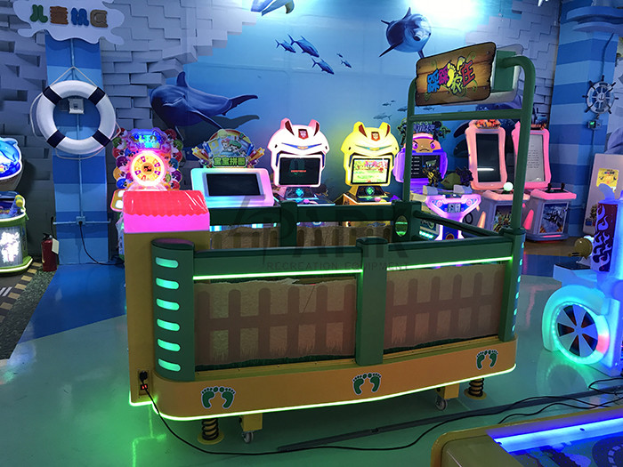 Kids Coin Operated Amusement Game Machines Guessing The Farm Ii