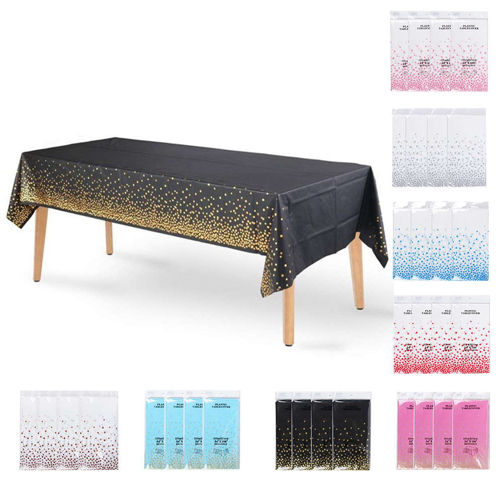 54'X108' Printed Tablecloth , Reusable Kitchen Table Cover