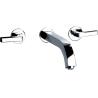 Buy cheap Chrome Wall Mount Bathroom Sink Faucet Brass from wholesalers