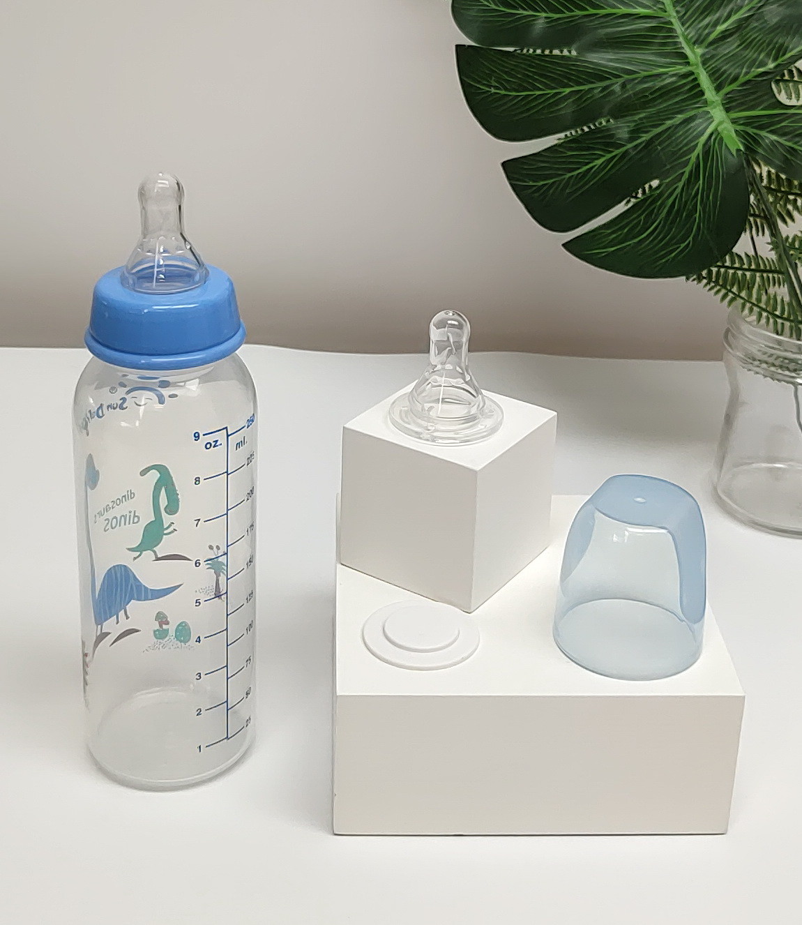 Standard 250ml 8oz PP Newborn Baby Feeding Bottle Oven Safe