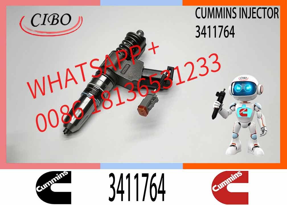 Neutral Fuel Injector Assembly 3411767 Common Rail Injector 3411764 For Cummins Engine N14