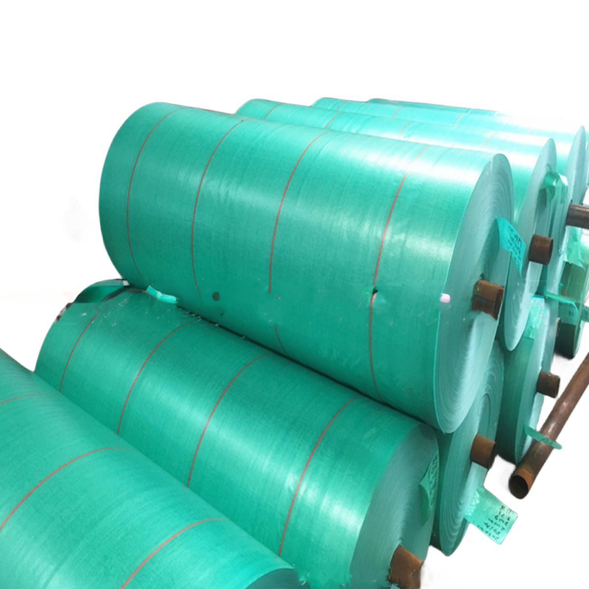 Market HDPE Tarpaulin Customized with Eyelets and Logo Printing