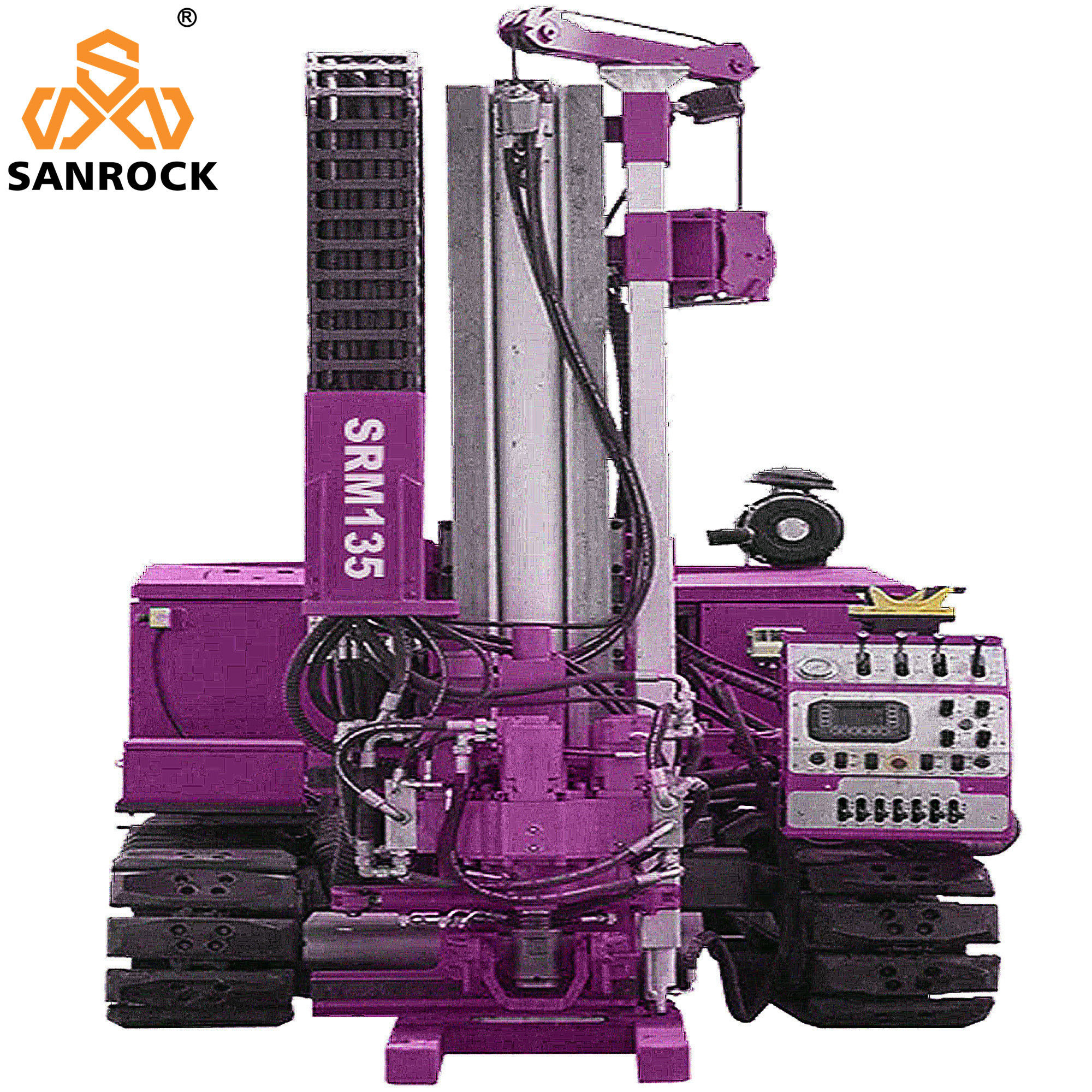 Hydraulic Soil Investigation Drilling Rig Crawler Core Sampleing Drilling Rig Machine