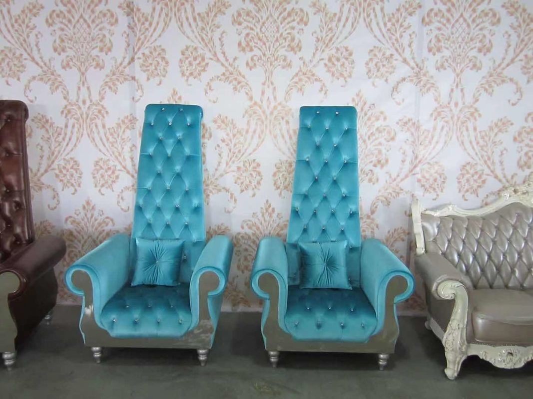 80*75*182cm King Royal Throne Chair High Back Sofa Wedding Beauty Salon Furniture