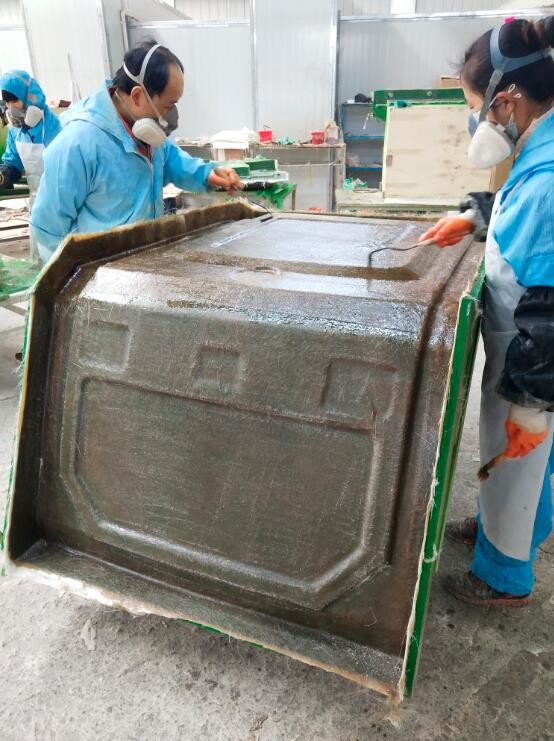 Light Weight Custom Fiberglass Car Parts Standard Size