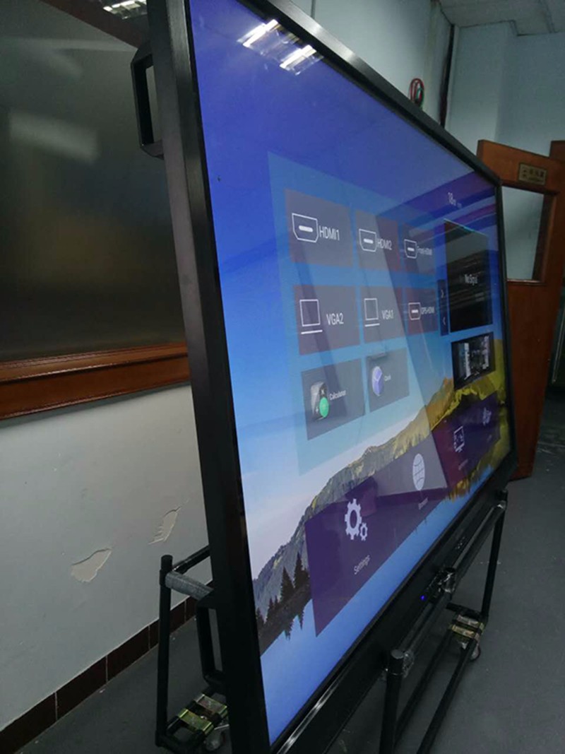 55, 65, 75 and 84 , 86 inch interactive led display for education and business