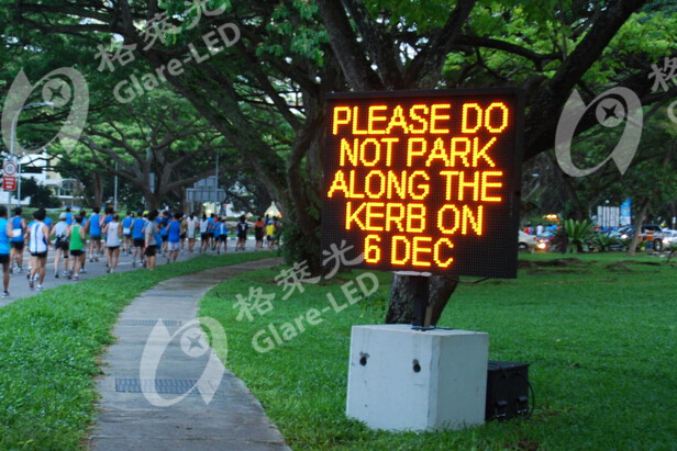 Highway Traffic LED Display Screen with P20 Full Color Gantry Message Variable Module