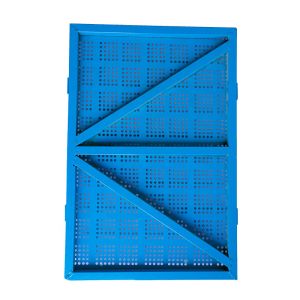 Perimeter protection screen building crawler mesh climb frame mesh