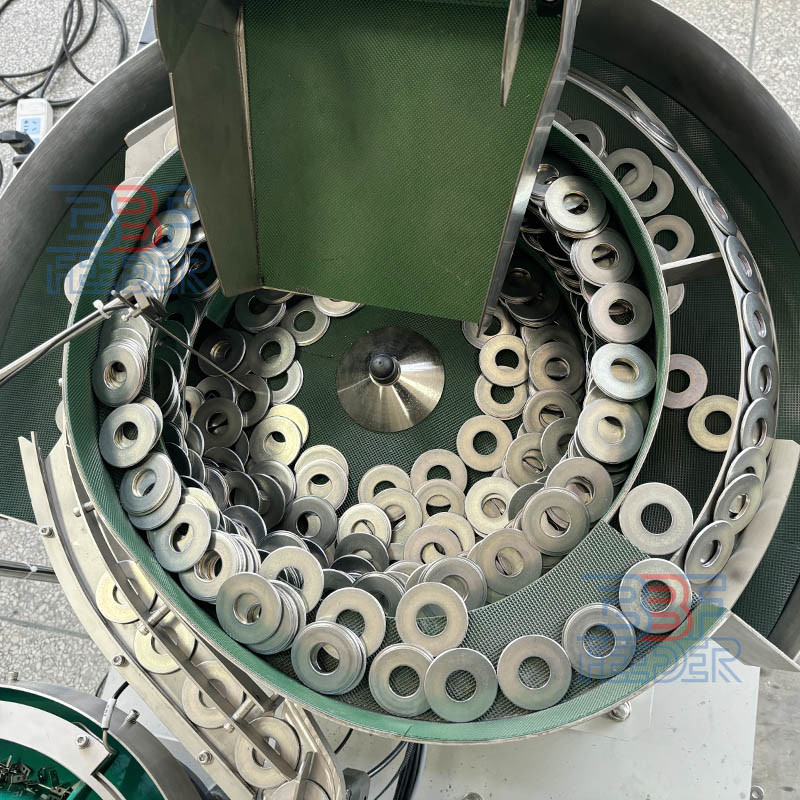 Metal Parts Vibrating Feeding Electromagnet Vibratory Bowl Feeder With Bowl Finishing Polishing Or PU Coating