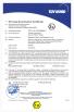 Shenzhen YuanTe Technology Co., Ltd. (Safegas) Certifications