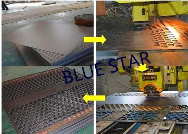 Quality Decorative Perforated Sheet Metal Panels , Perforated Copper Sheets Corrosive Resistance for sale