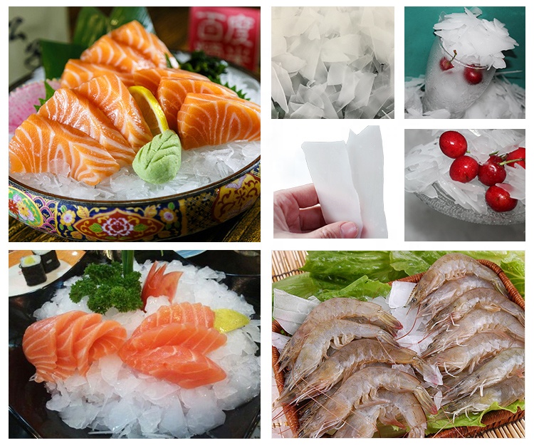300KG-40T Industrial Flake Ice Machine Snow Ice Flakes Machine For Fresh Seafood Fishery