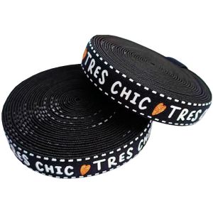 Custom Design Printed Nylon Elastic Webbing For Garment