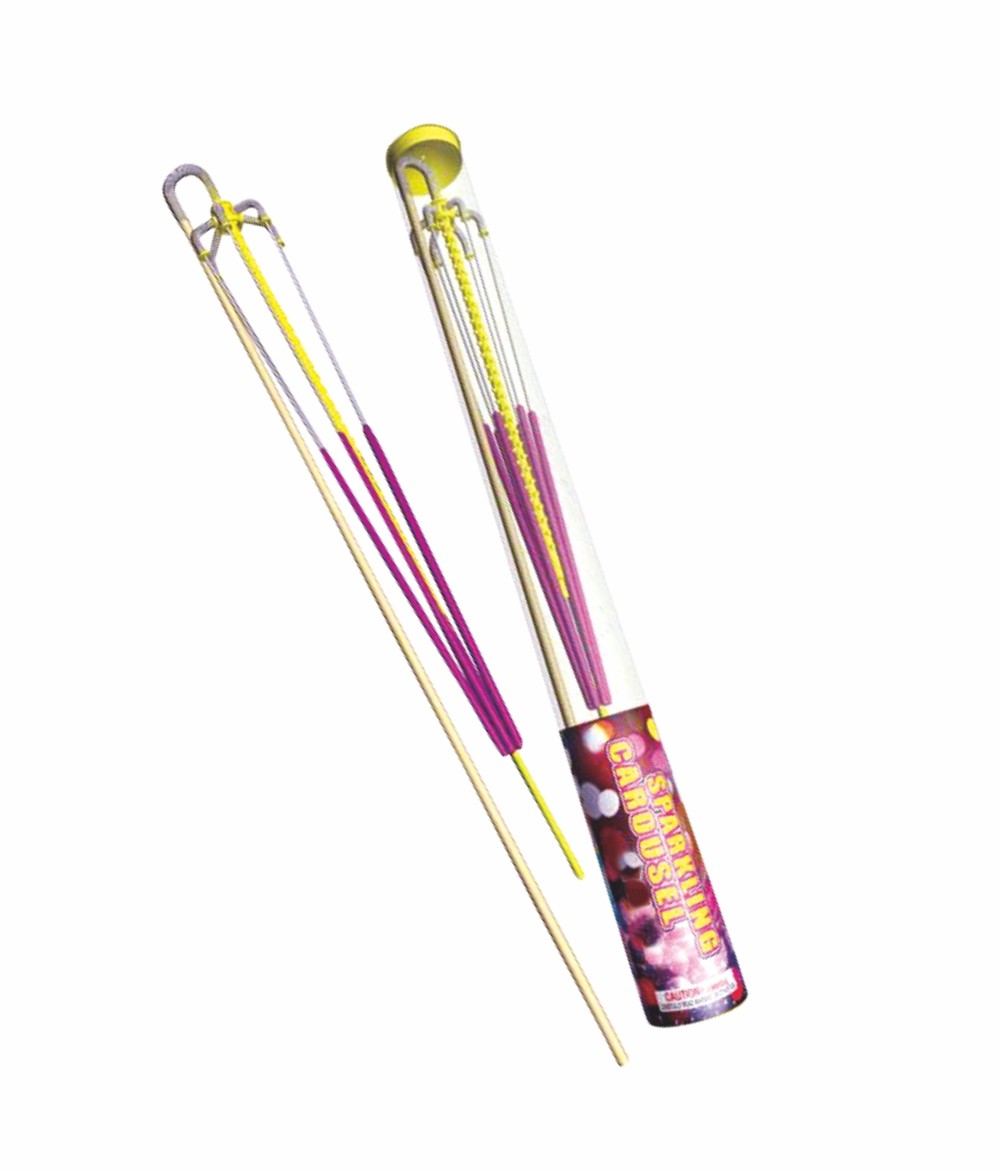 Carousel Time Lantern Sparkler , Mandarin Christmas Wedding Toy Fireworks