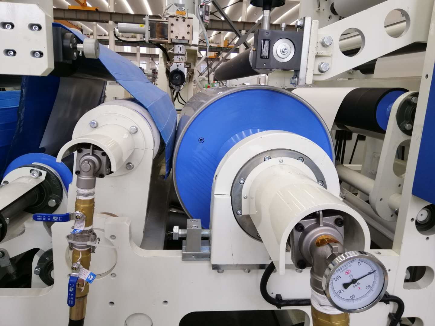 Special Winders And Unwinders Double Sided Laminating Machine 1100/1300/1600/2100/2400mm Width