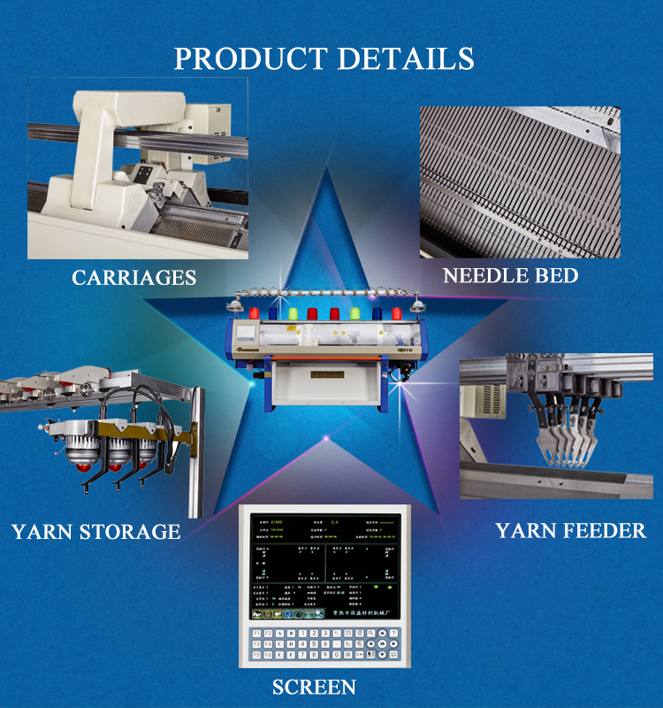 Computerized Double System Muslim Hat Knitting Machine Factory Price