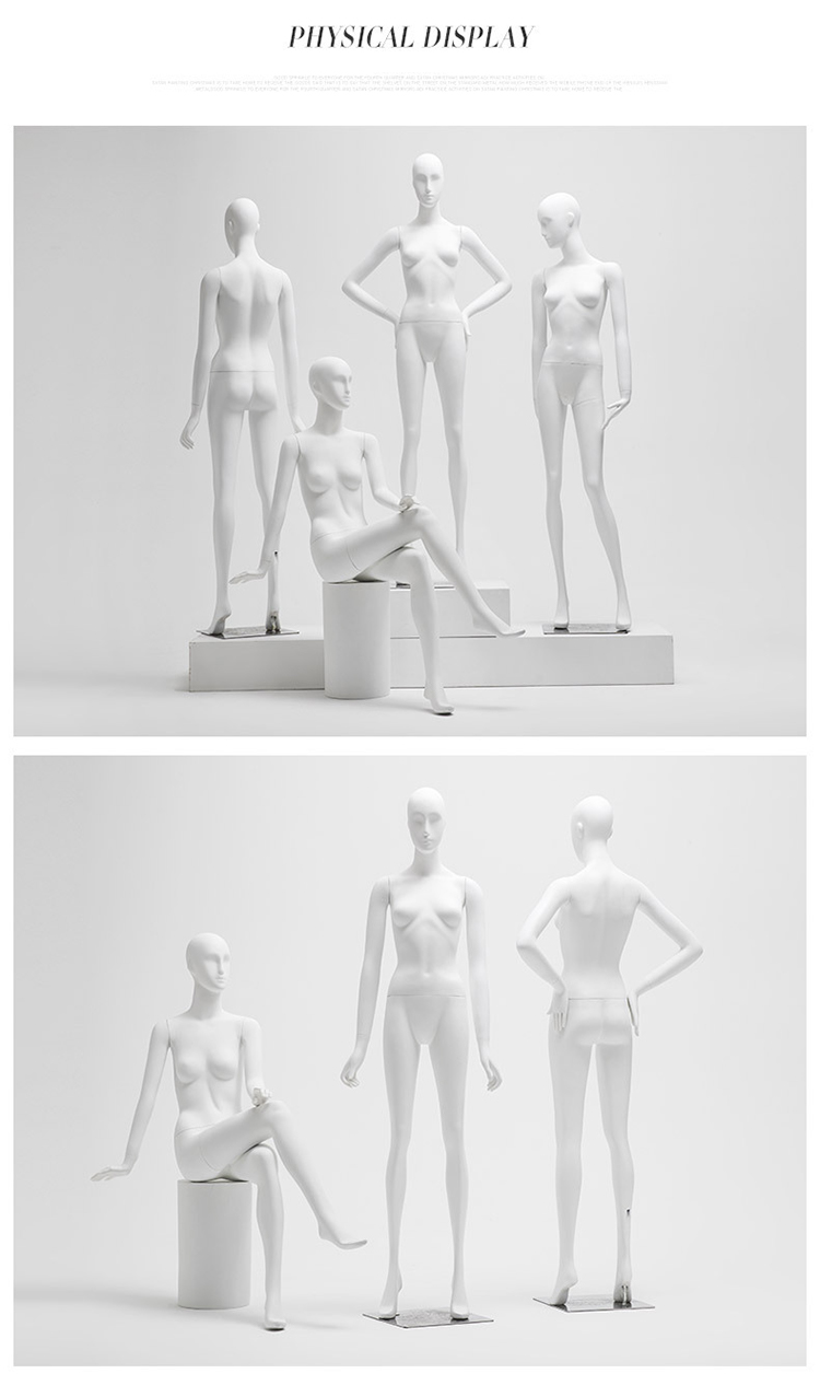 Fashion full body mannequin Abstract Dummy Torso Clothes Display female mannequins for display stand mannequins