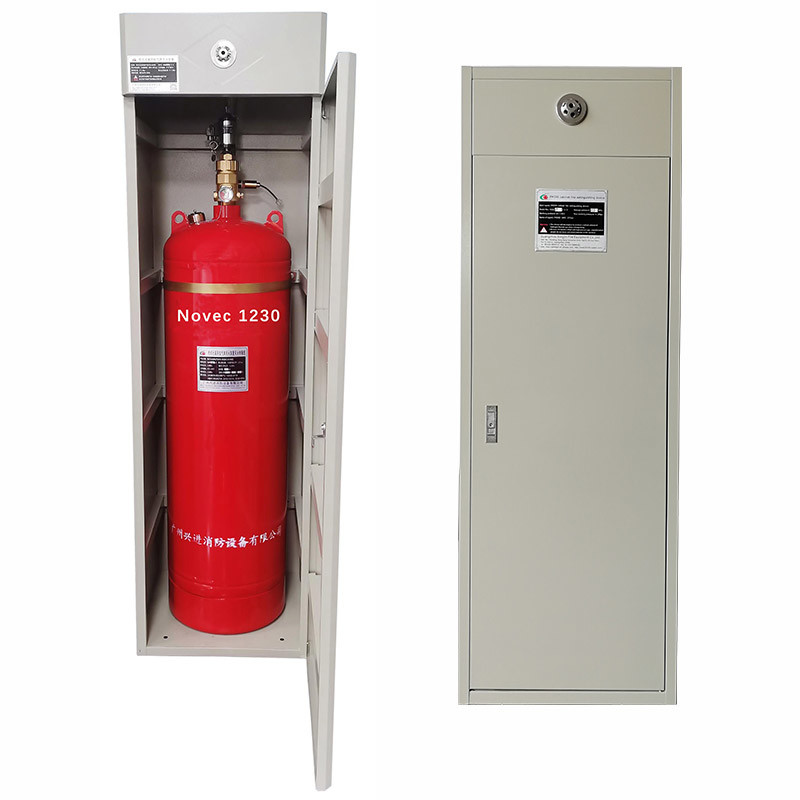 Red 120L NOVEC 1230 Fire Suppression System 4 5 0 0 1 Certifications Fire Extinguisher Equipment