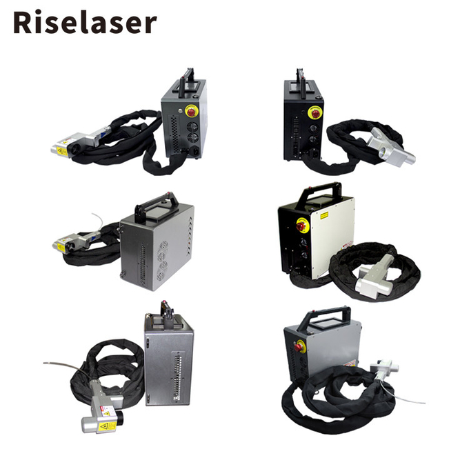 Backpack Handheld Pulsed Laser Cleaning Machine 50w 100w 200w Portable for Rust Paint Oil Removal