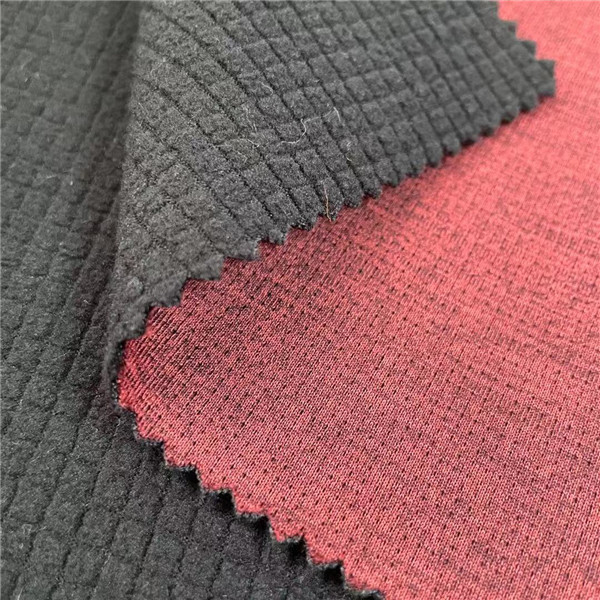 100 Polyester Jersey Bonded Fabric 75D 350gsm 150cm Waterproof Windproof