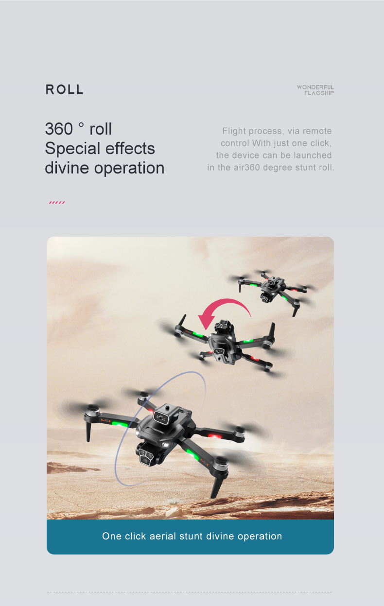 Operator Skill Level M1s Drone 4k Profesional Hd Dual Camera Dron Wifi 1080p Real-time Transmission with Long Flight Time