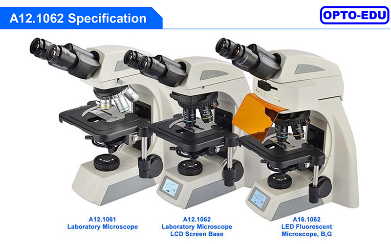 Opto-Edu A12.1062 Binocular Lcd Laboratory Biological Microscope