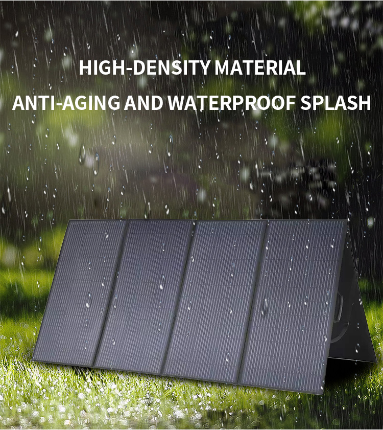 Outdoor Portable Foldable Solar Panel 400 Watt 1070*560*80mm For RV Power