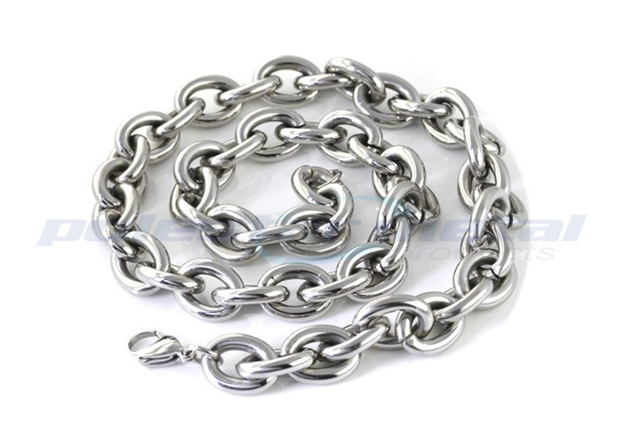 Custom Specialty Hardware Fasteners , Welded SUS316 Stainless Steel Twisted Link Chain DIN 764