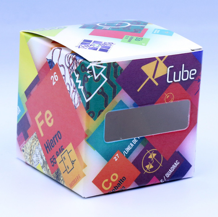 Speed 3x3x3 IQ Magic Cube Music Notes Puzzle Relief Toys Gift Lovers Kids Adult 85g