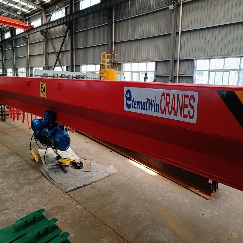 Customized Single Girder Crane With Remote Control And Overload Protection