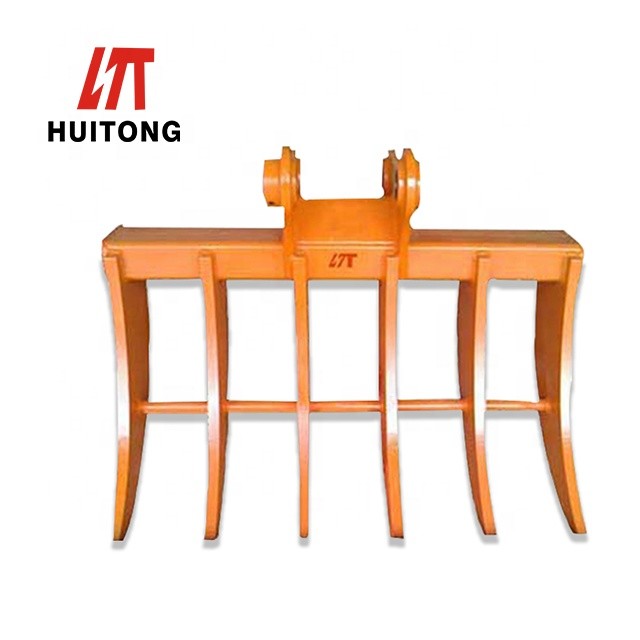 OEM High Strength Alloy Excavator Land Clearing Rake