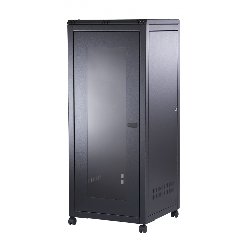 Multiple Sizes Network Rack Cabinet SPCC Cold Rolled Steel Static Loading Capacity