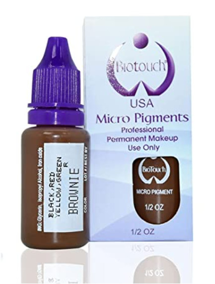Biotouch Micro Pigment Brownie Pigment Color Permanent Makeup Microblading Supplies Eyebrow Shading MicrGel polishgmentation
