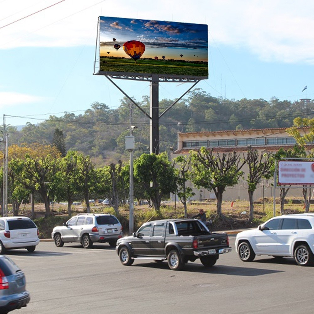 768*768mm Double Side Highway P8 Outdoor Led Wall