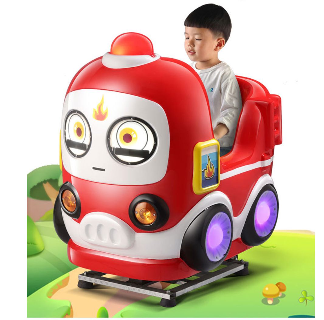 Dreamland factory direct sell coin operated fiberglass kiddie rides video game machine for game center