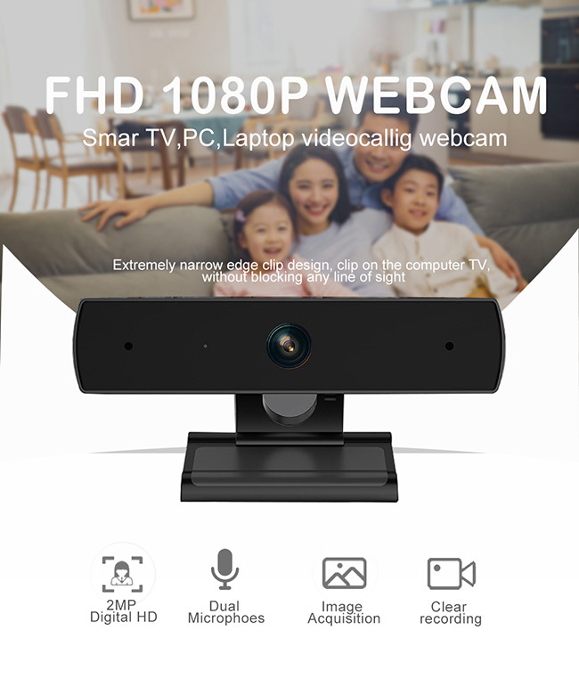 C31 Live Streaming Camera , OEM Webcam with Microphone for Desktop