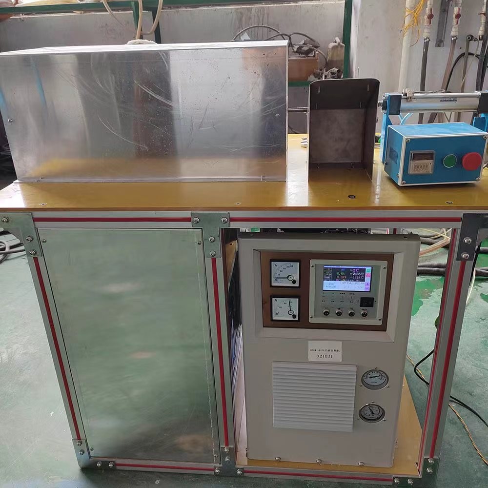 Medium Frequency Induction Forging Equipment 60KW For Copper Steel Bronze Alum