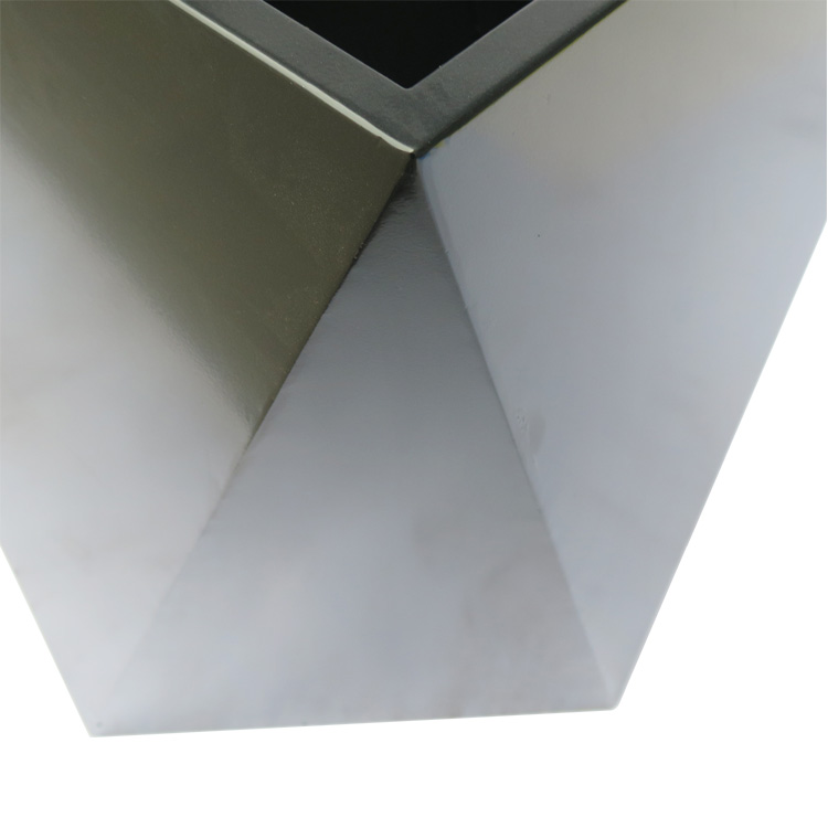 SGS Certificate Galvanized SS304 Garden Metal Flower Pots