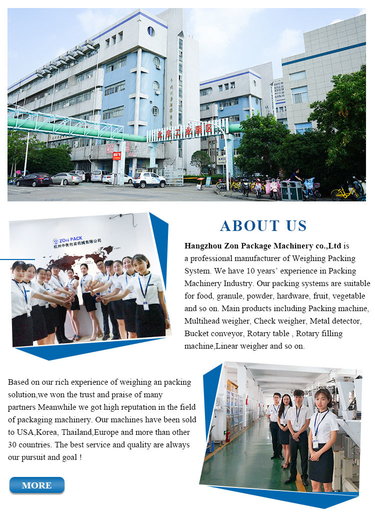 High Accuracy Weighing ZH-BA Auger Powder Filling Machine