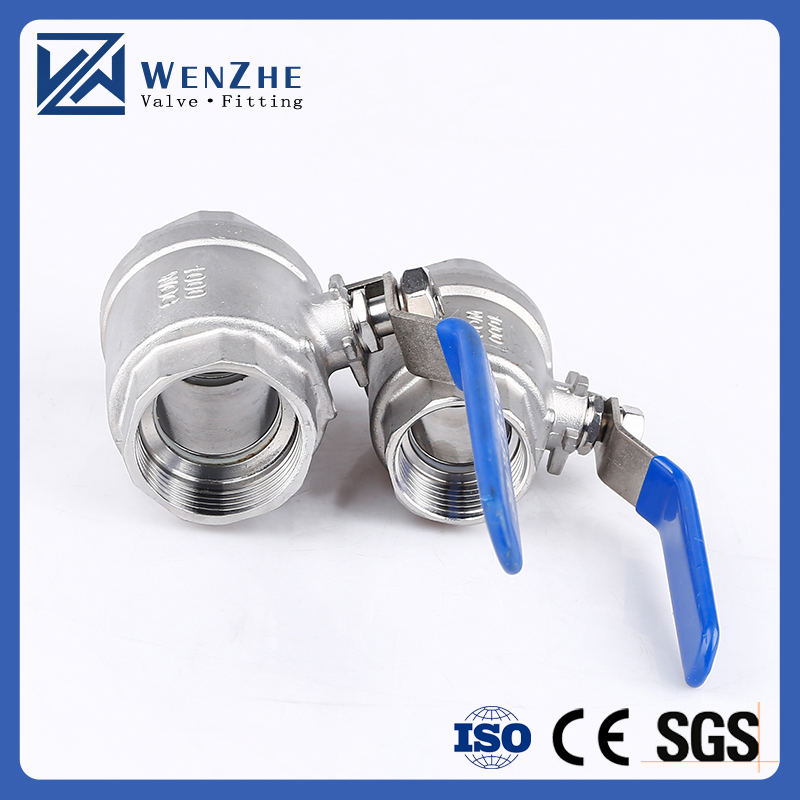 Stainless Steel Male Female Ball Valve For Water Normal Temperature Clamp Connection