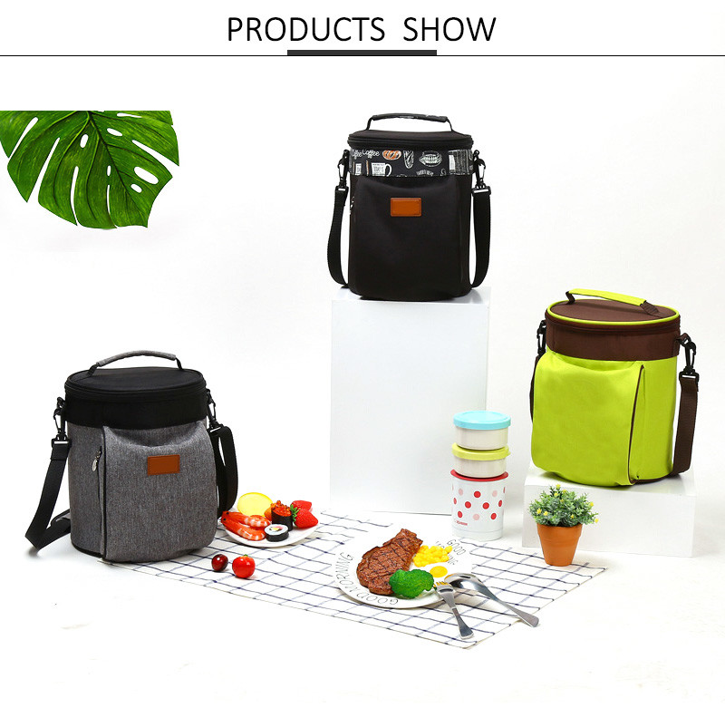 Wholesale Fashion Leakproof Customized Oxford Cloth Portable Bag