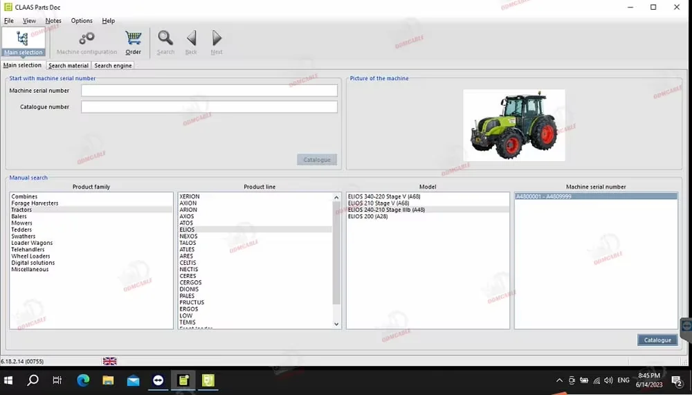 FOR CLAAS diagnostic interface CLAAS cds for CLASS agriculture tractor construction truck diagnostic scanner tool