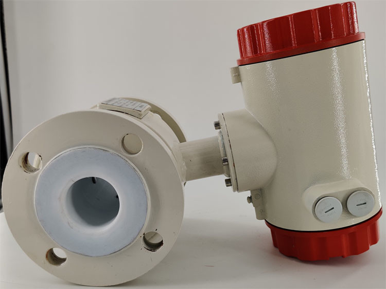 Large Dn Magnetic Flowmeter Electromagnetic Water Meter For Lime Milk