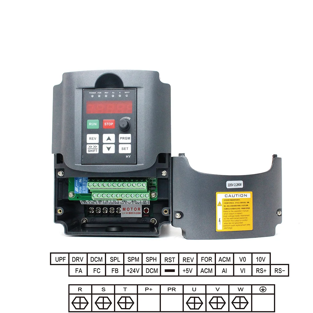 Water Cooled VFD Cnc Spindle Motor Kits 3KW 220V 24000rpm ER20 Collets