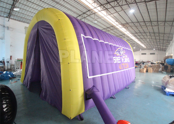 Customized Outdoor Match Event Inflatable Football Sports Tunnel USA Inflatable Mascot Helmet Tunnel