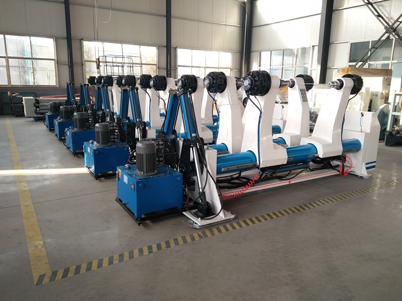 Hydraulic Stand Corrugated Board Production Line 1800mm Width