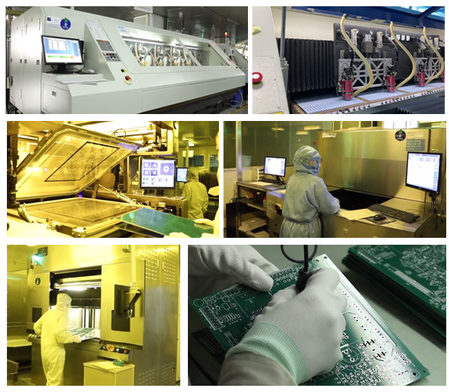 8 Layer HDI PCB Board Electronics High Tg High Density Glass Fabric Pcb