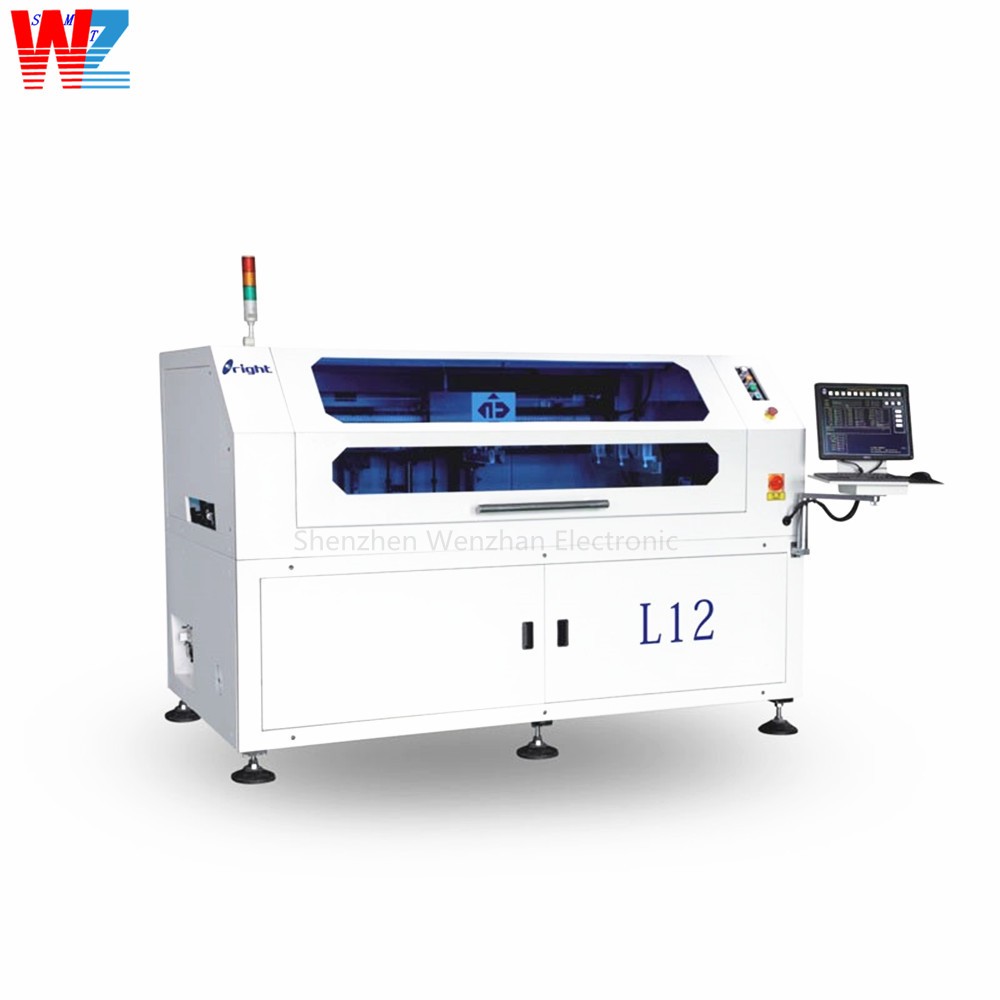 SMT 80x50mm L12 PCB Solder Paste Printer Full Automatic